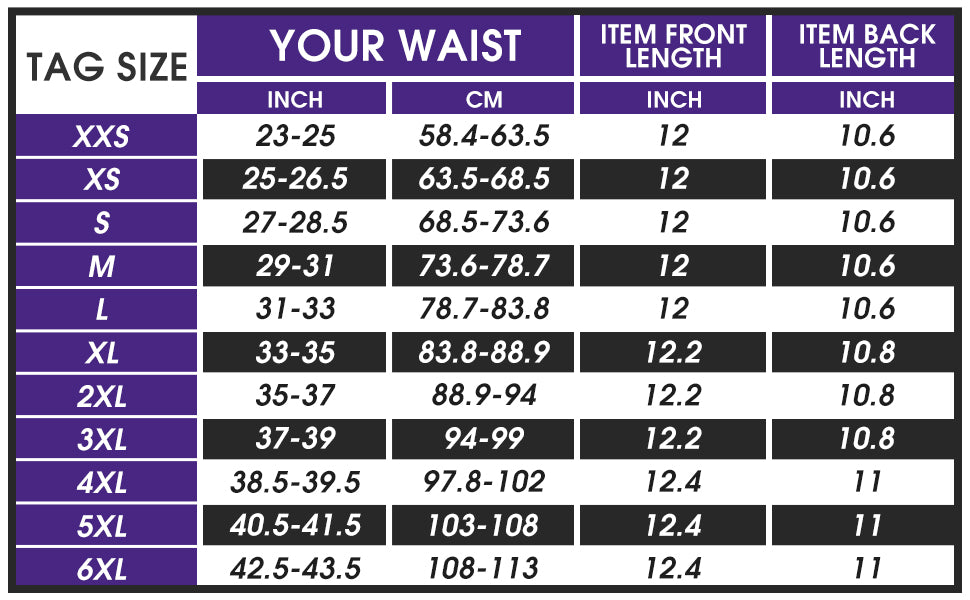Women's Double Control Waist Trainer with Zipper & Hooks