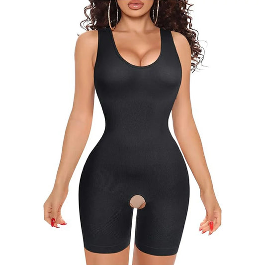 Women's Waist Trainer Full Body Shaper Bodysuit Tummy Control