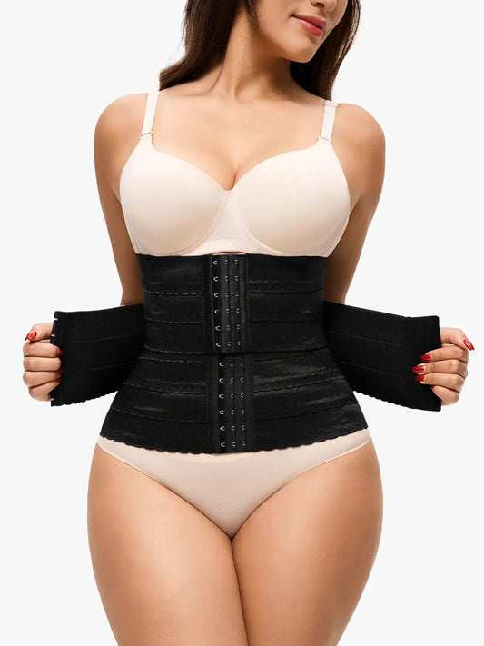 Women's 3-Segment Steel Boned Waist Trainer Tummy Control