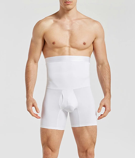 Men's High Waist Breathable Tummy Control Shapewear Shorts