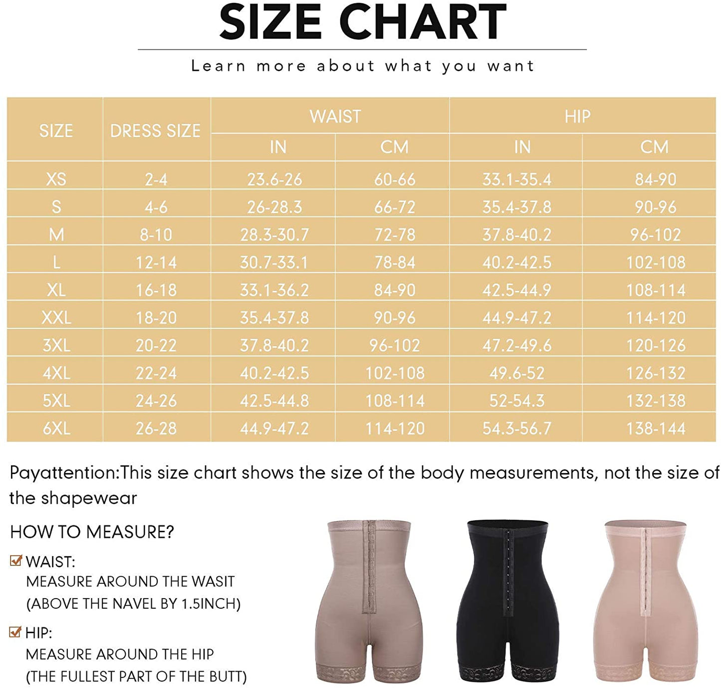 High Waist Shapewear for Women