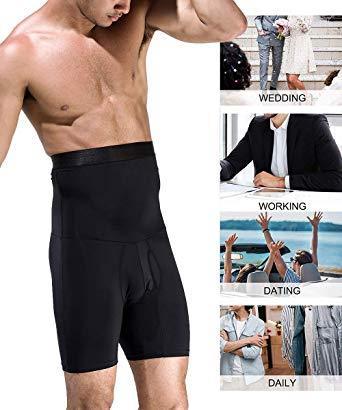 Men High Waist Tummy Control Shapewear
