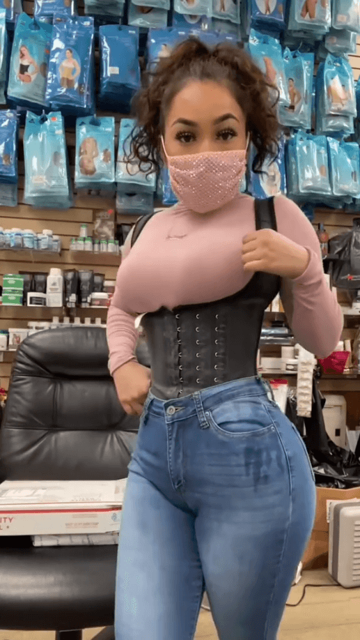 Women's Waist Training Steel Boned Shapewear Corset