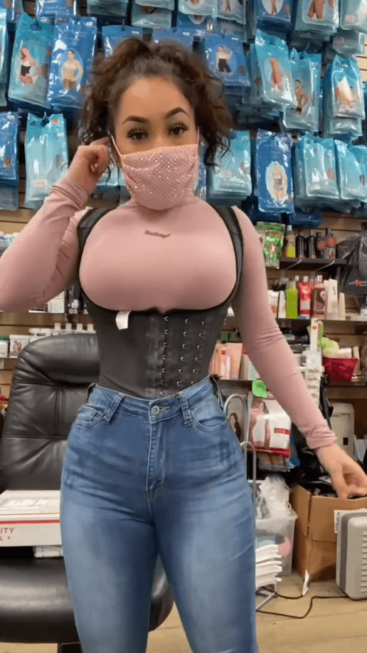 Women's Waist Training Steel Boned Shapewear Corset