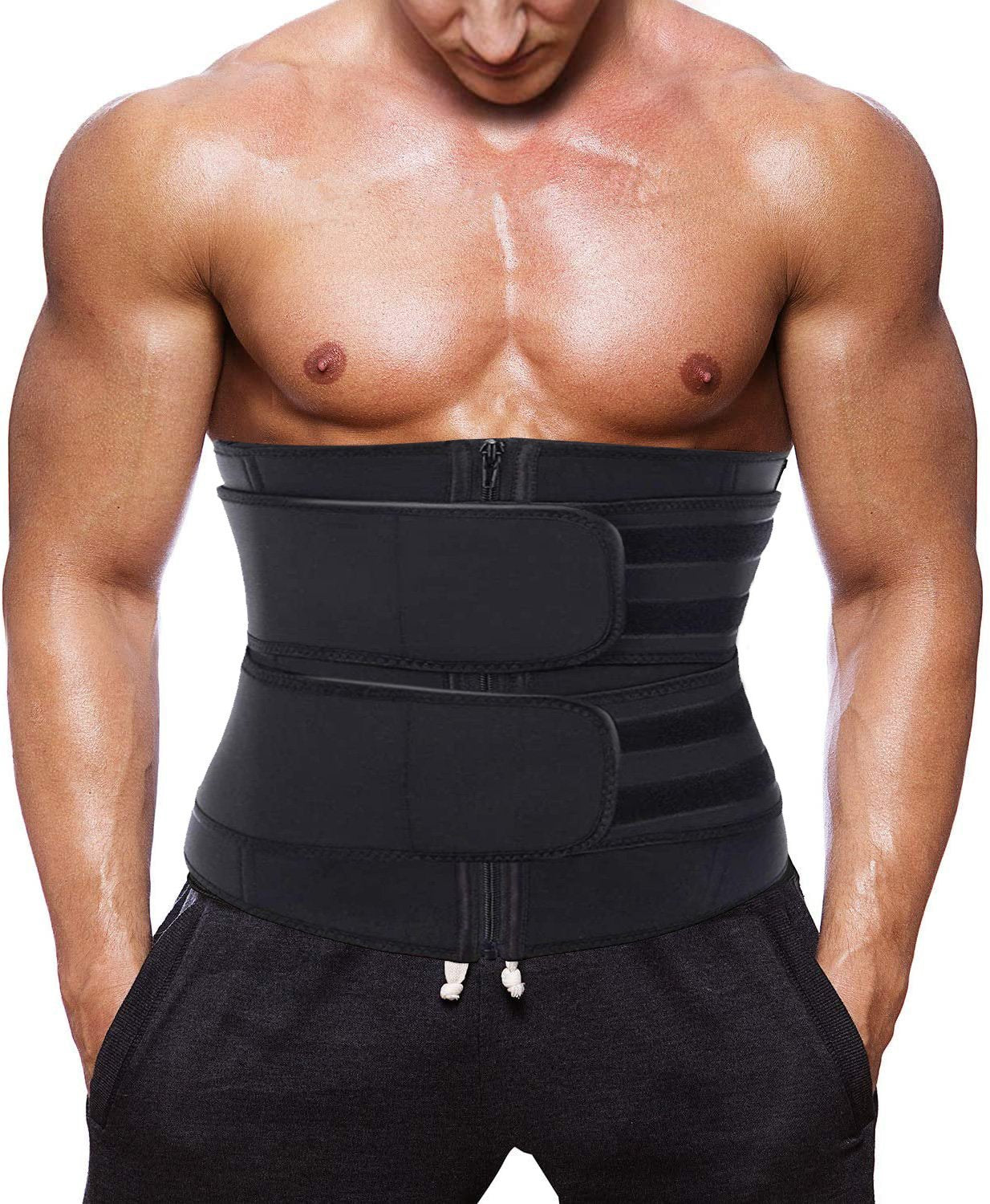 Men's Steel Boned Tummy Control Waist Trainer