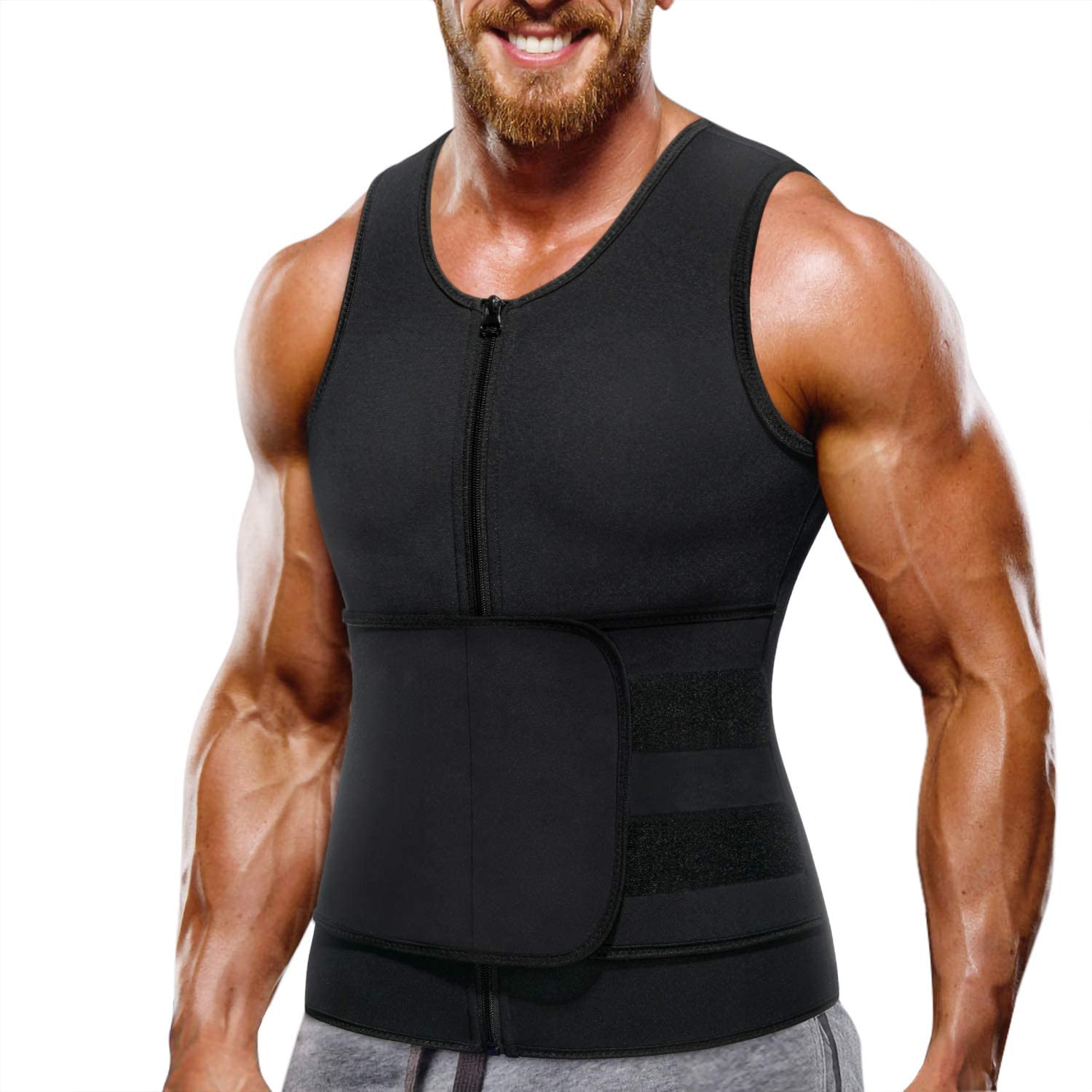 Men's Thermal Training Vest with Adjustable Belt