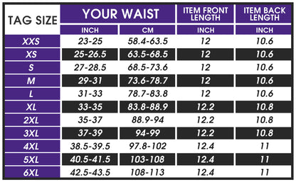 Women's Double Control Waist Trainer with Zipper & Hooks