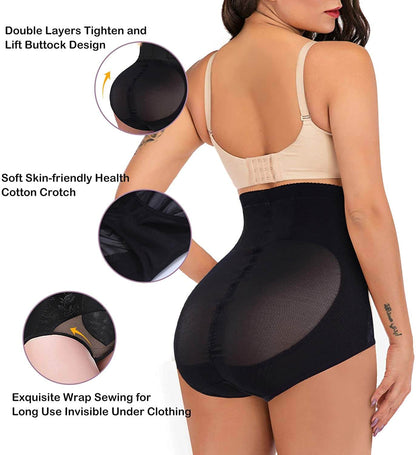 Women's High Waist Tummy Control Shapewear Panties