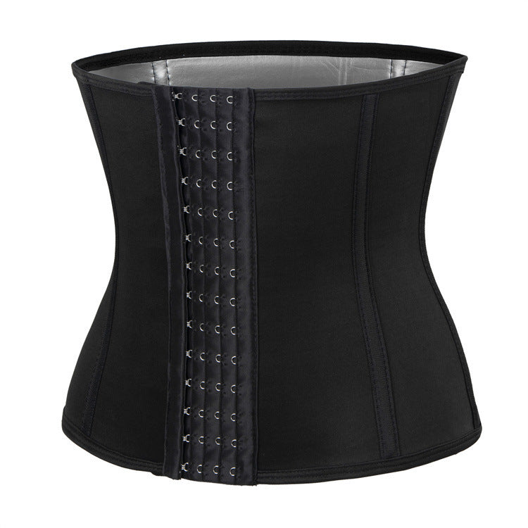 Men's Steel Boned Sweat Belt with Heat-Silver Polymer