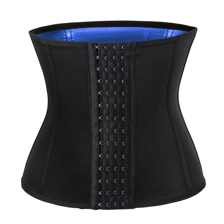 Men's Steel Boned Sweat Belt with Heat-Silver Polymer