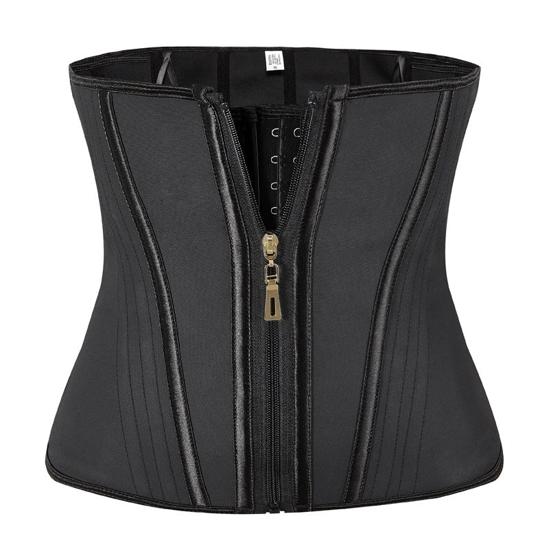 Waist Trainer Zipper Hook Double Control