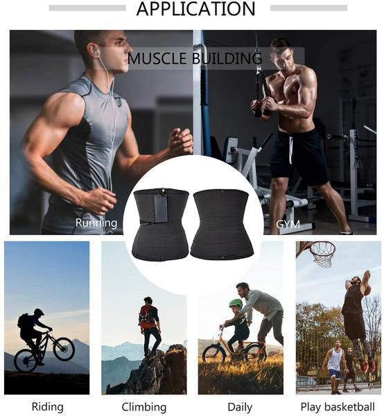 Men Waist Trainer Trimmer Tummy Control
