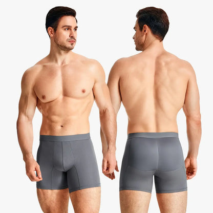 Men's Padded Shapewear Boxer Briefs Butt Lifting