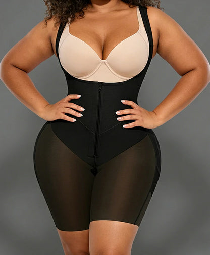 Women's Postpartum Colombian Fajas Bodysuit Tummy Control