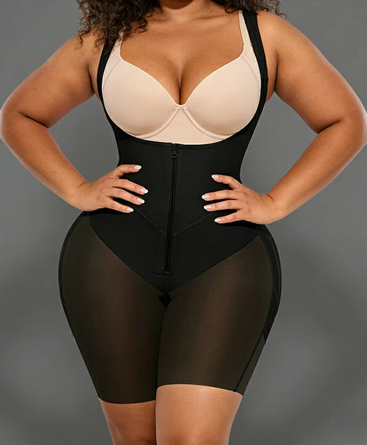 Women's Postpartum Colombian Fajas Bodysuit Tummy Control