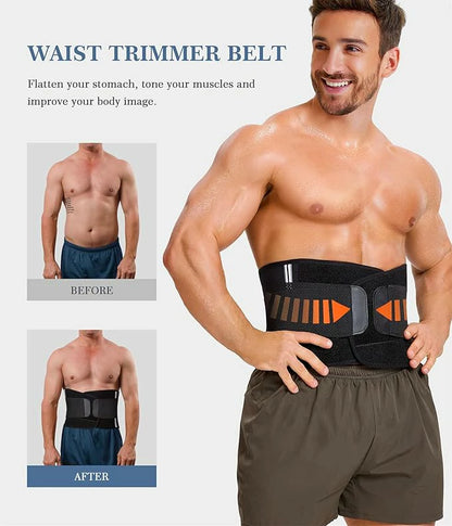Men's Neoprene Waist Trimmer Belt
