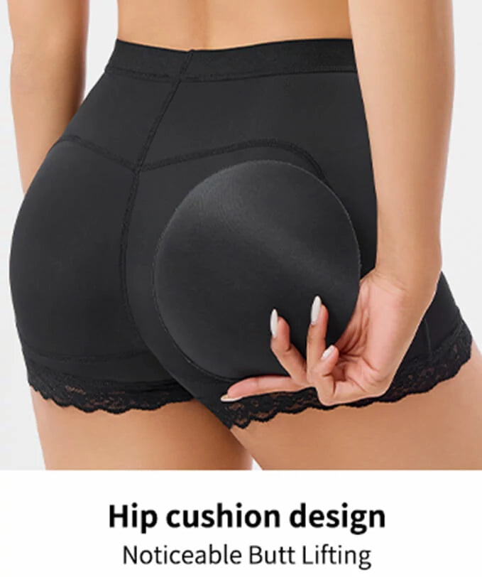 Women's Mid-Rise Padded Hip Enhancer Boyshorts