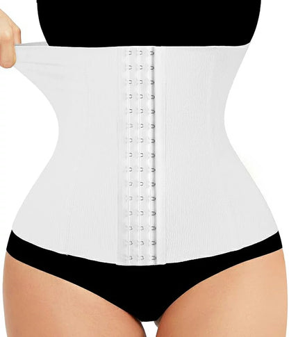 Women's Steel Boned Postpartum Waist Trainer Tummy Control