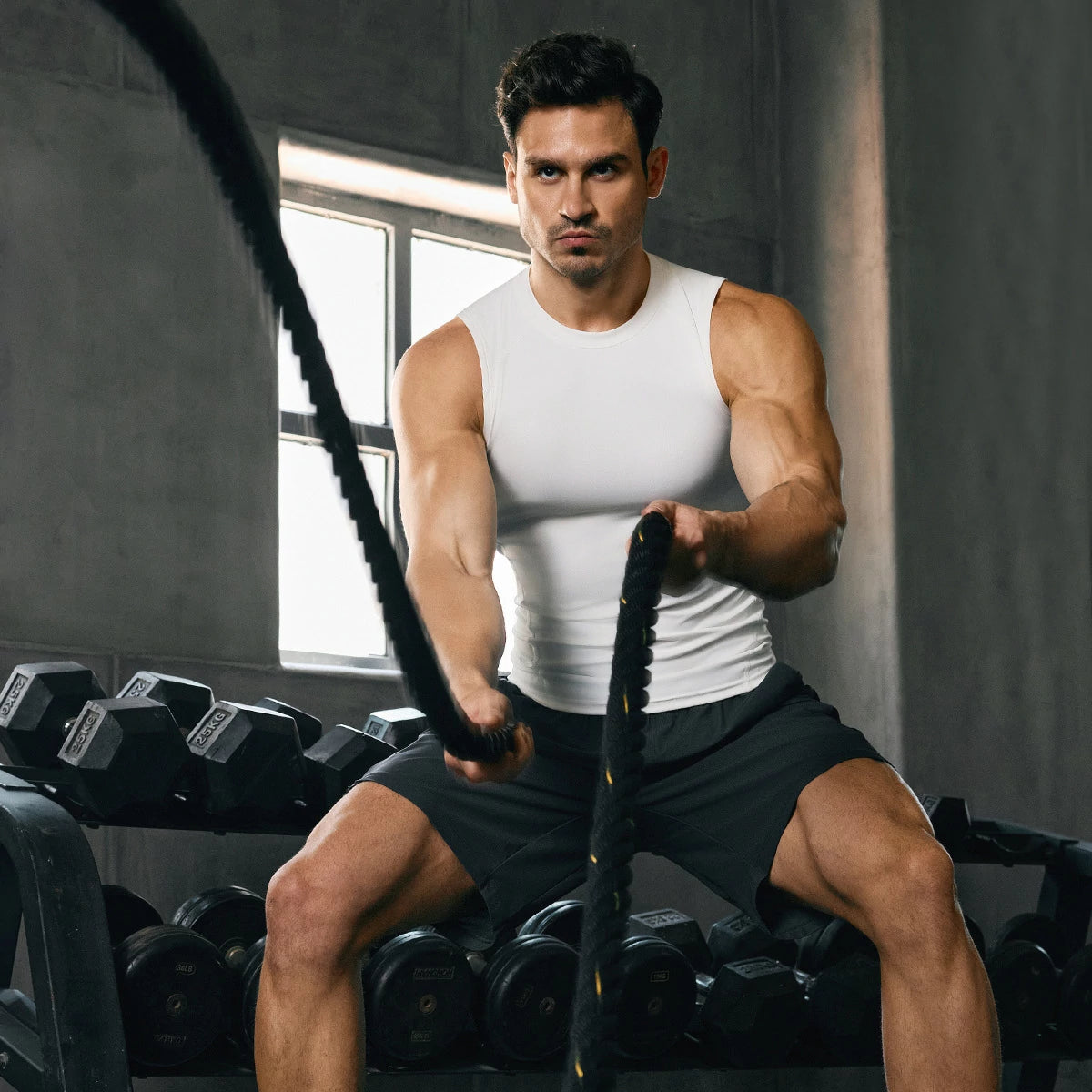 Men's Breathable Quick Dry Compression Tank Top