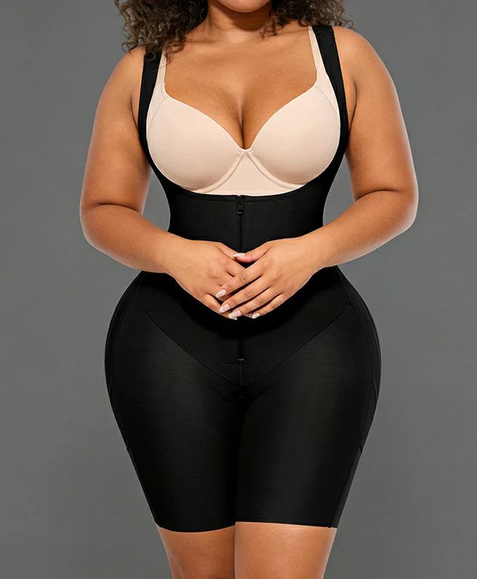 Women's Postpartum Colombian Fajas Bodysuit Tummy Control