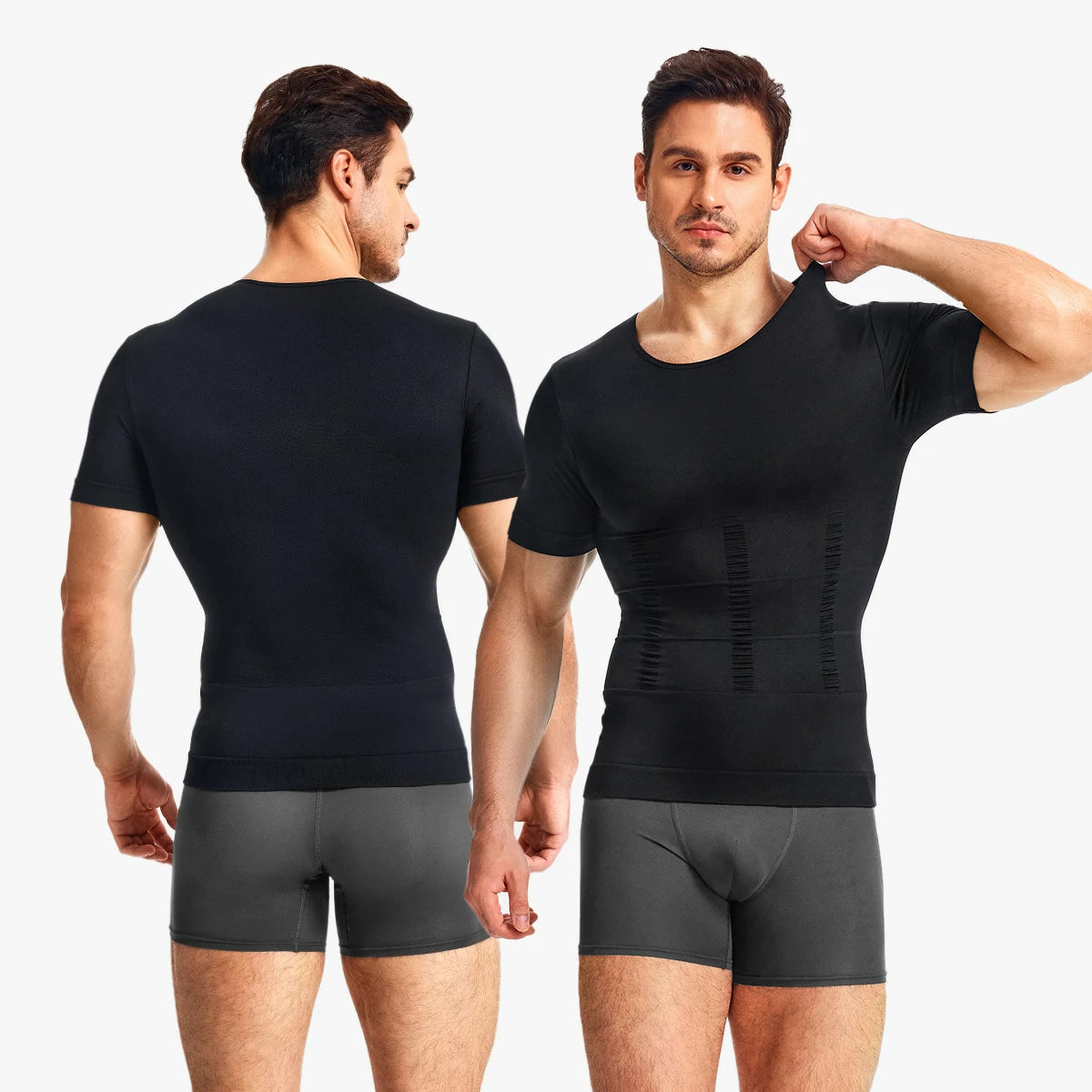 Men's 360° Slimming Body Shaper Short Sleeve Shirt