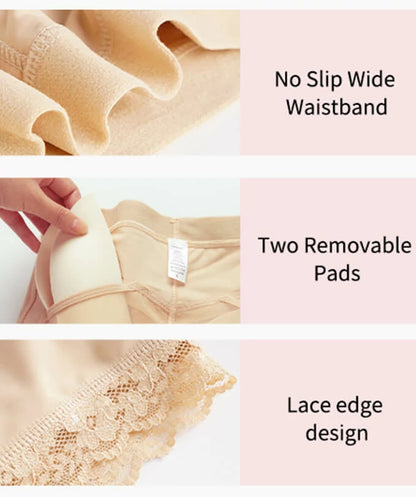 Women's Mid-Rise Padded Hip Enhancer Boyshorts