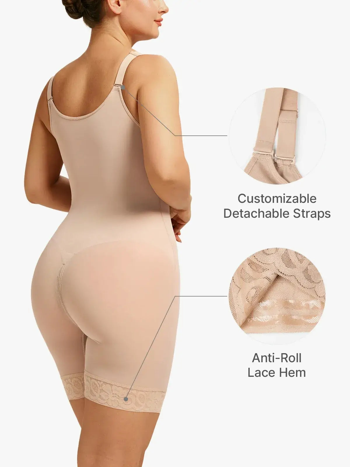 Women's Shapewear Bodysuit Tummy Control Butt Lift