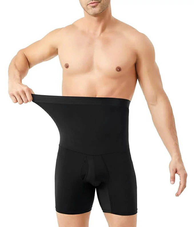 Men's High Waist Breathable Tummy Control Shapewear Shorts