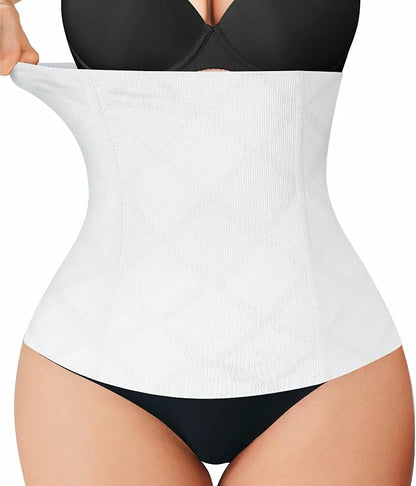 Women's Pull On Steel Boned Waist Trainer Tummy Control