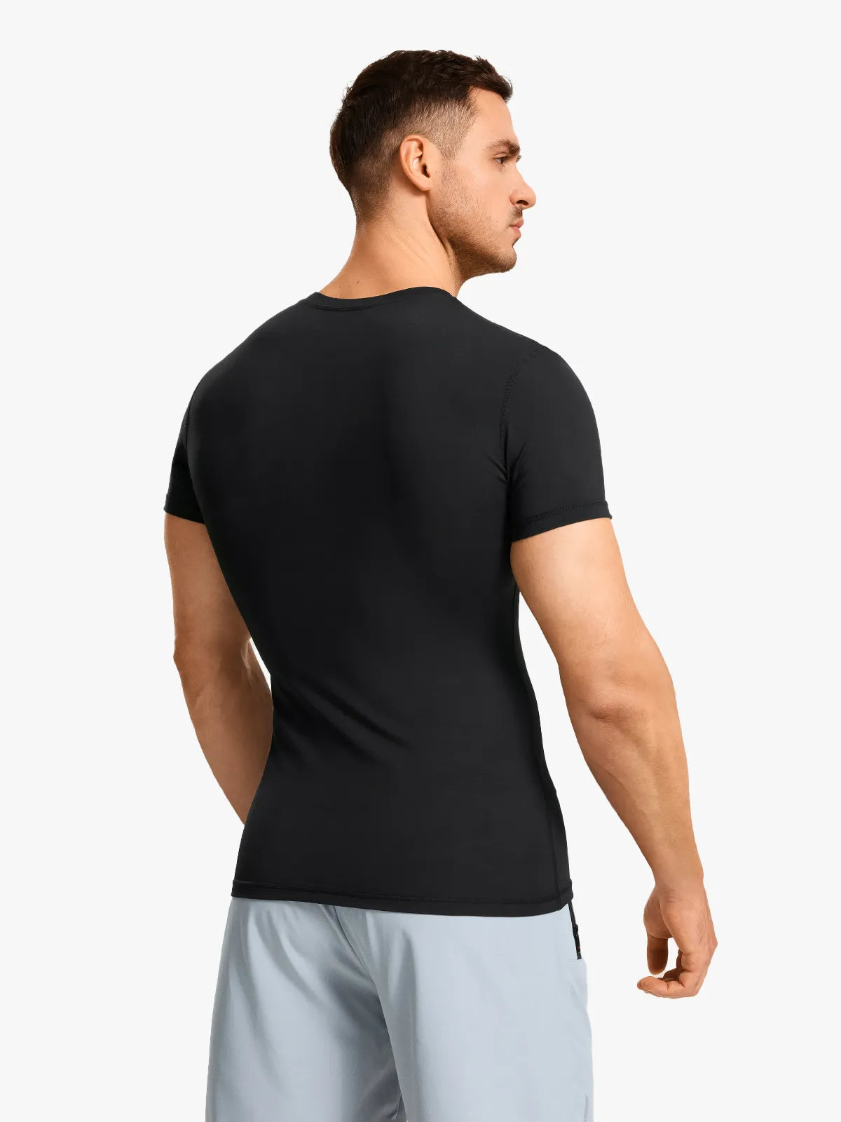 Men's Double-Layer Short Sleeve Compression Shirt