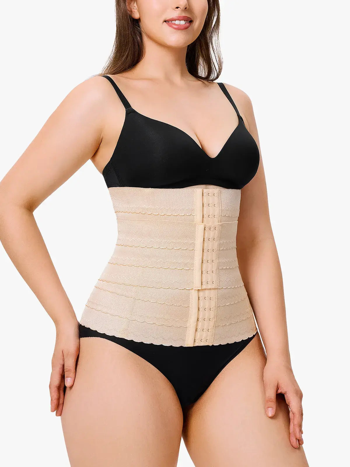 Women's 3-Segment Steel Boned Waist Trainer Tummy Control