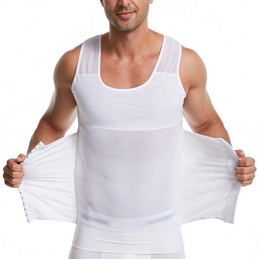 Men's Breathable Thin Mesh Compression Tank