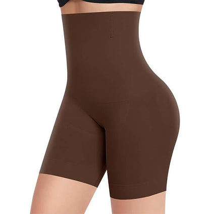 Women's High Waist Steel Bones Anti-Chafe Shorts Tummy Control