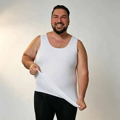 Men's Seamless Compression Undershirt Tank Top