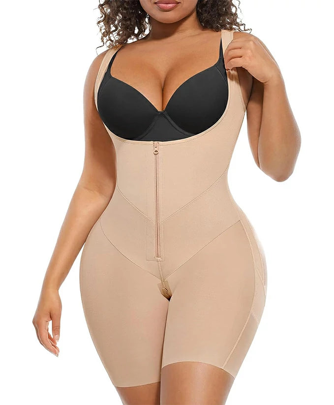 Women's Postpartum Colombian Fajas Bodysuit Tummy Control