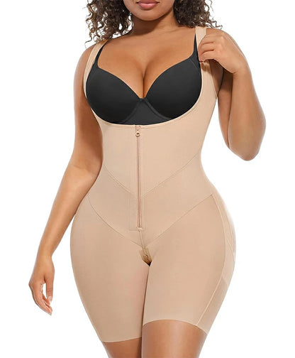 Women's Postpartum Colombian Fajas Bodysuit Tummy Control