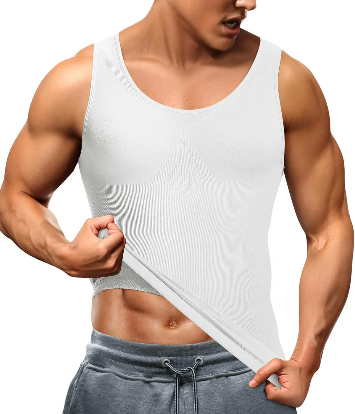 Men's Seamless Compression Tank Top