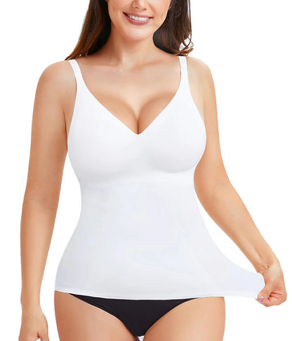 Women's V Neck Shapewear Cami Tummy Control
