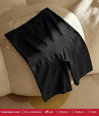Women's High Waist Steel Bones 3D Contour Shapewear Shorts Tummy Control