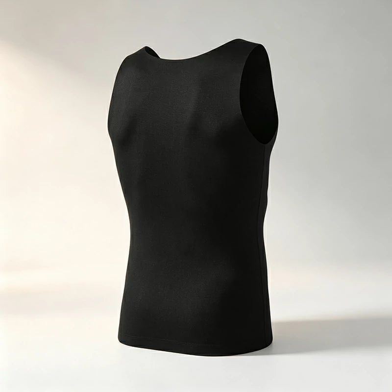 Men's Seamless Compression Undershirt Tank Top