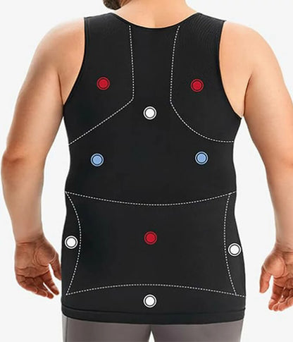 Men's Compression Tank Top for Big and Tall