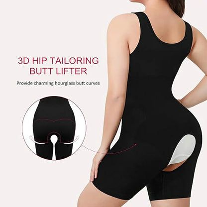 Women's Waist Trainer Full Body Shaper Bodysuit Tummy Control