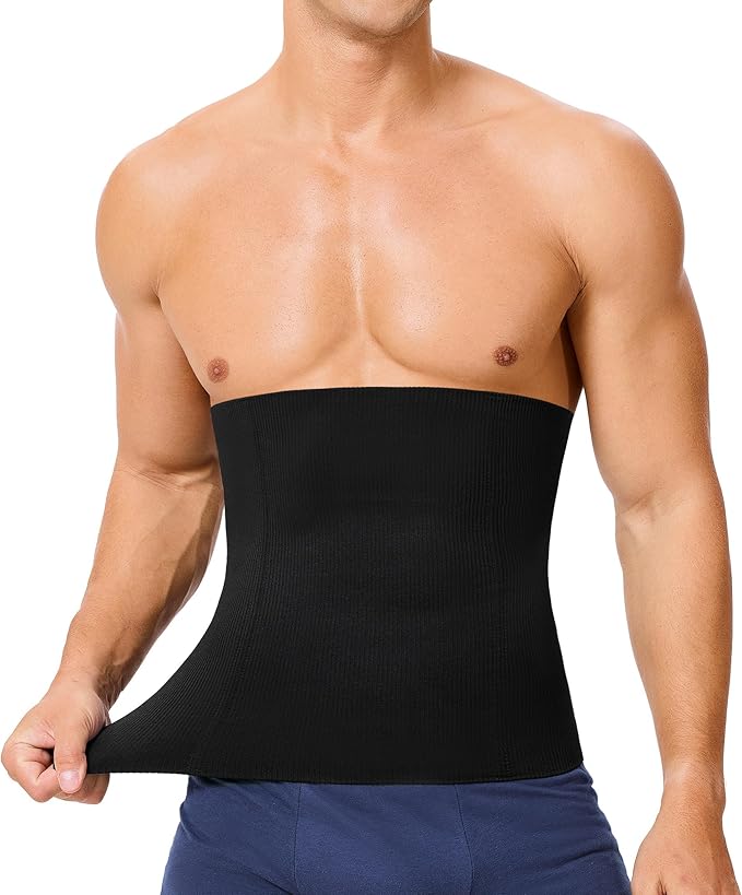 Men's Seamless Steel Boned Waist Trainer Waist Cincher