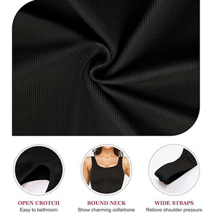 Women's Waist Trainer Full Body Shaper Bodysuit Tummy Control