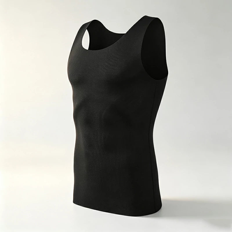 Men's Seamless Compression Undershirt Tank Top