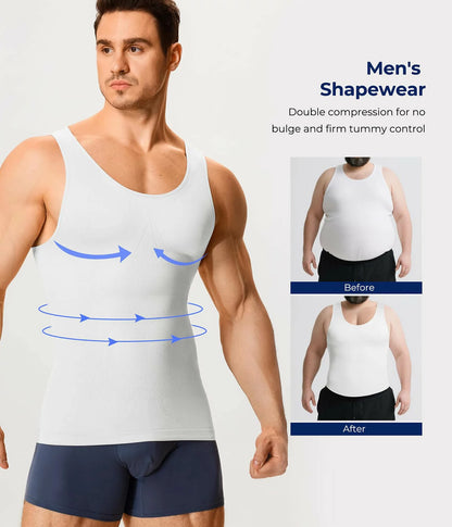 Men's Seamless Compression Tank Top
