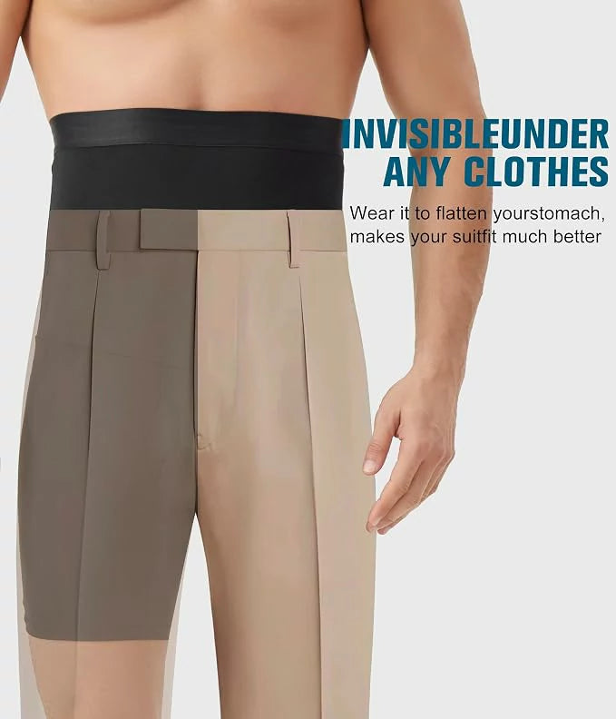 Men's High Waist Breathable Tummy Control Shapewear Shorts
