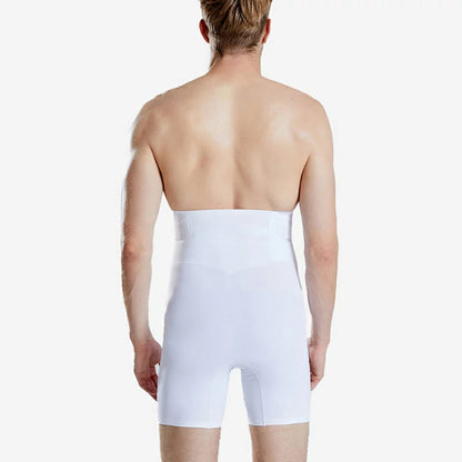 Men's High Waist Seamless Tummy Control Shapewear Shorts