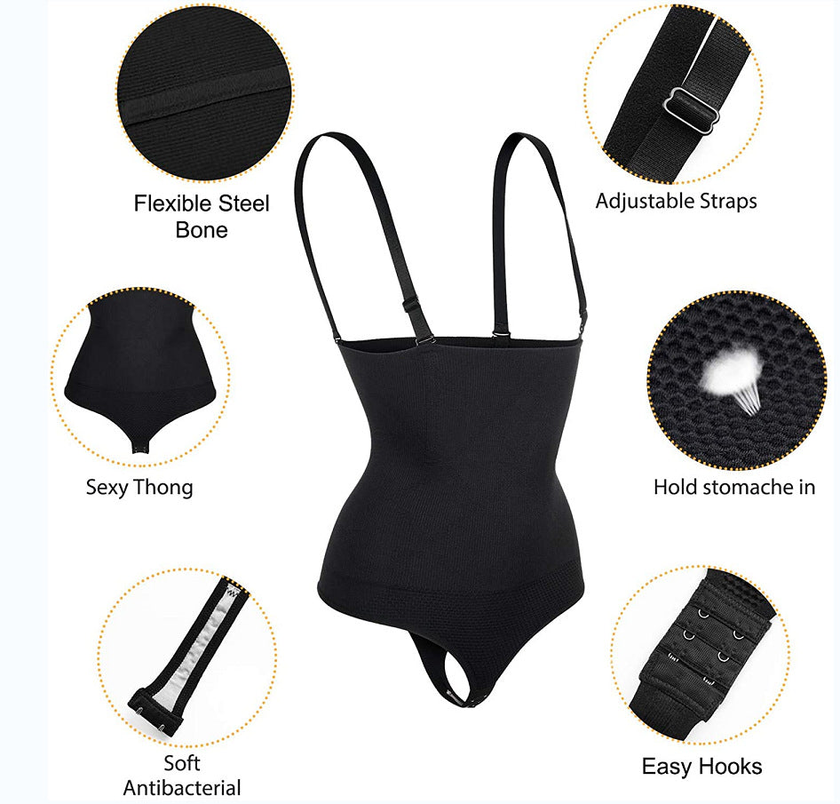 Women's seamless abdomen panties