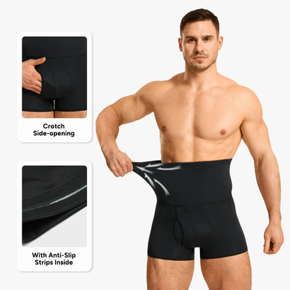 Men's High Waist Tummy Control Shapewear Shorts